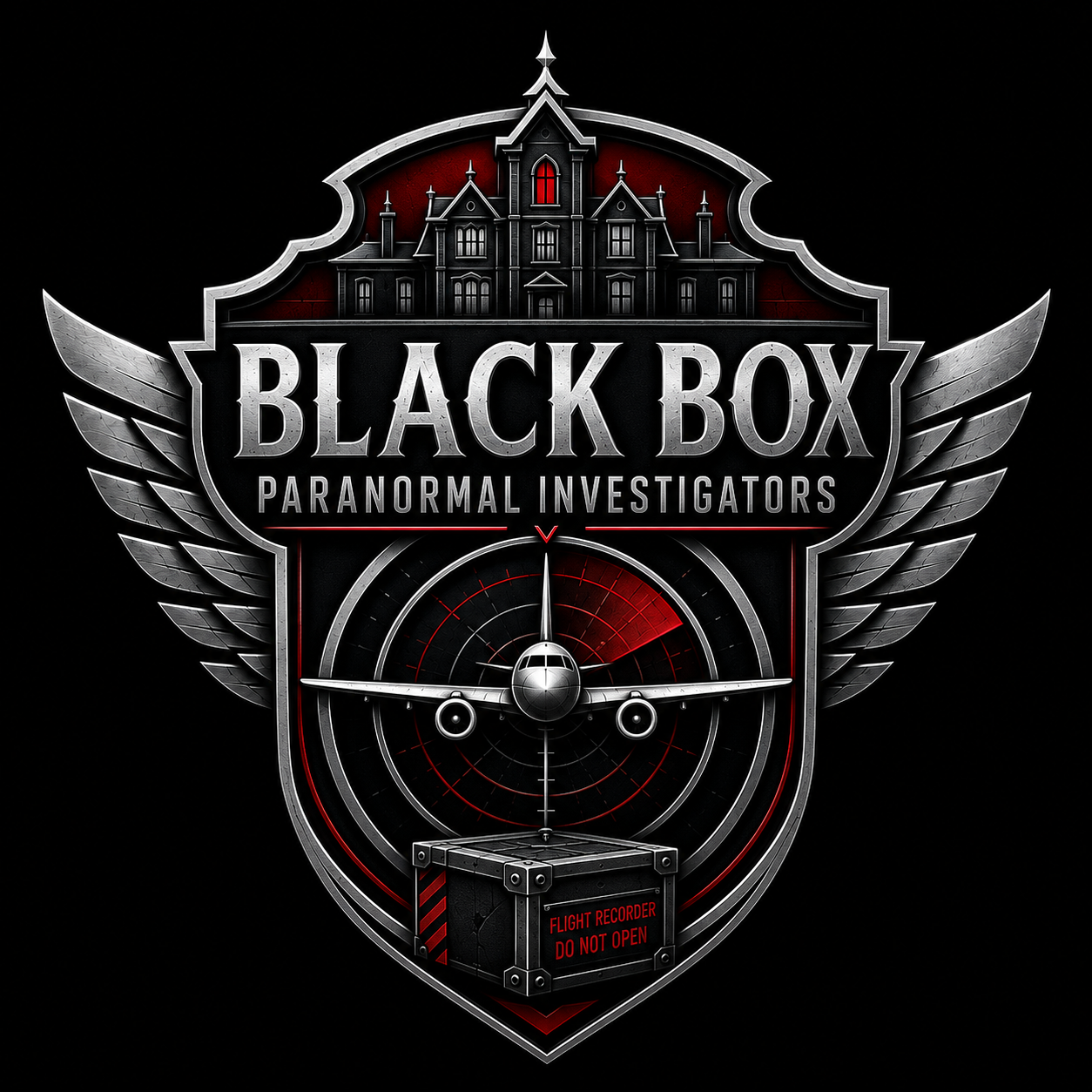 Black Box Paranormal Investigators official logo