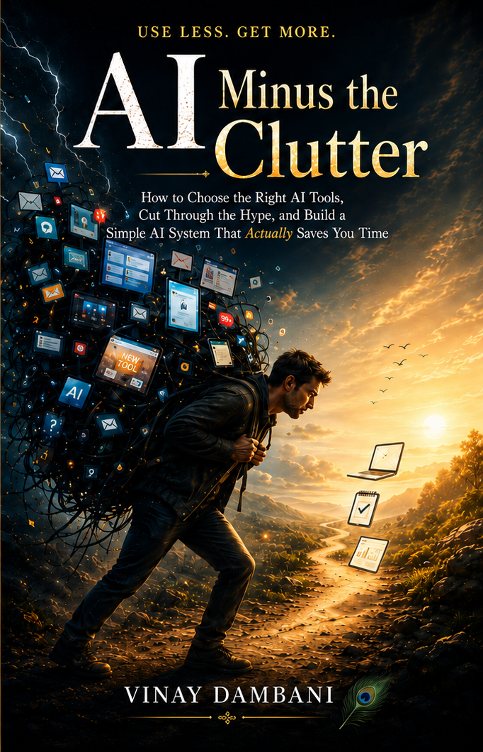 AI Minus the Clutter book cover