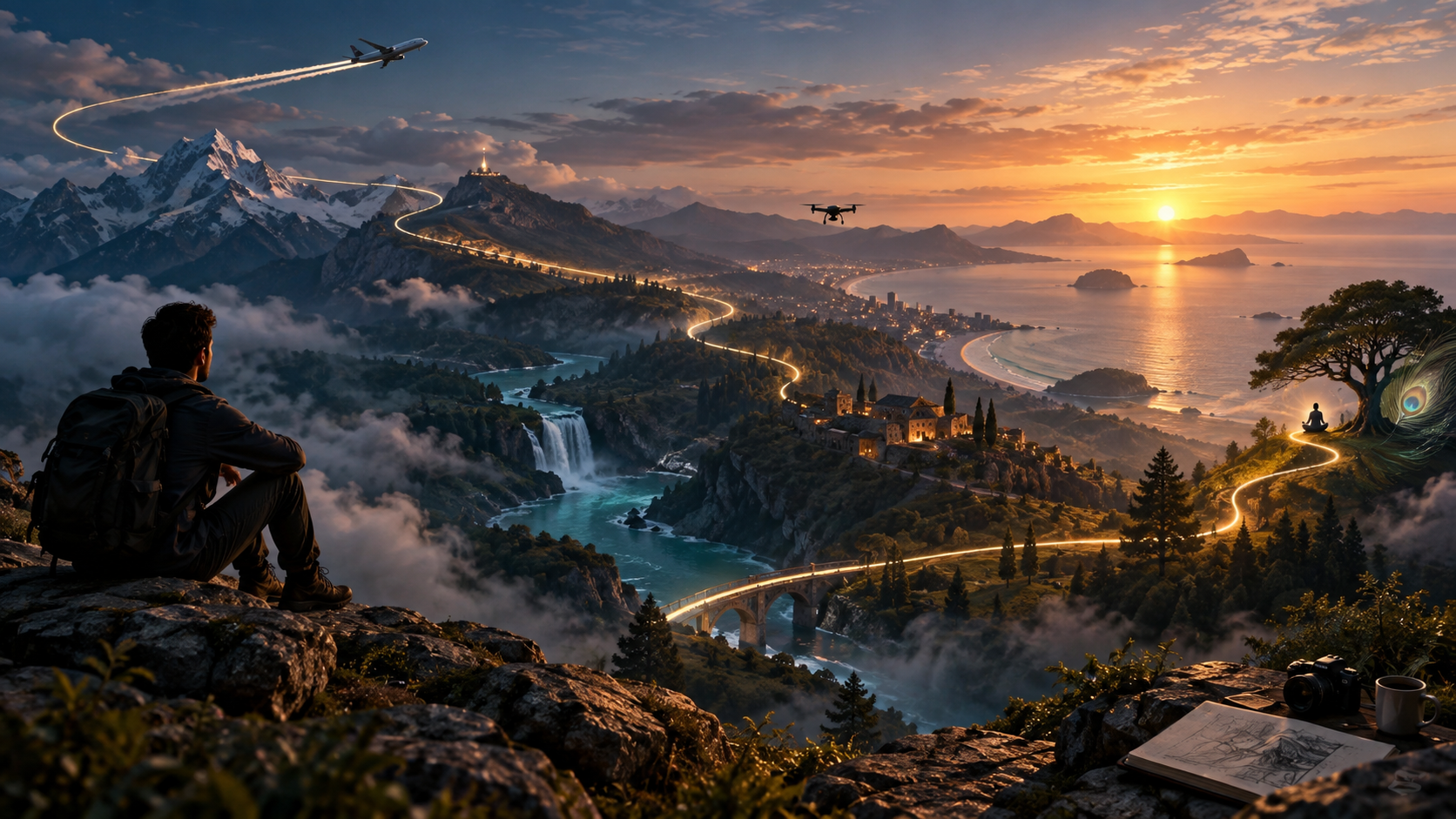 One human journey across aviation, drones, creativity, growth and spirituality